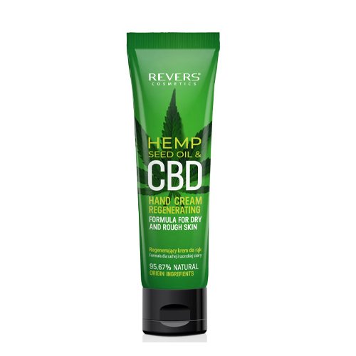 Regeneruojamasis rankų kremas su natūralios kilmės kanapių aliejumi REVERS HEMP SEED, 100 ml