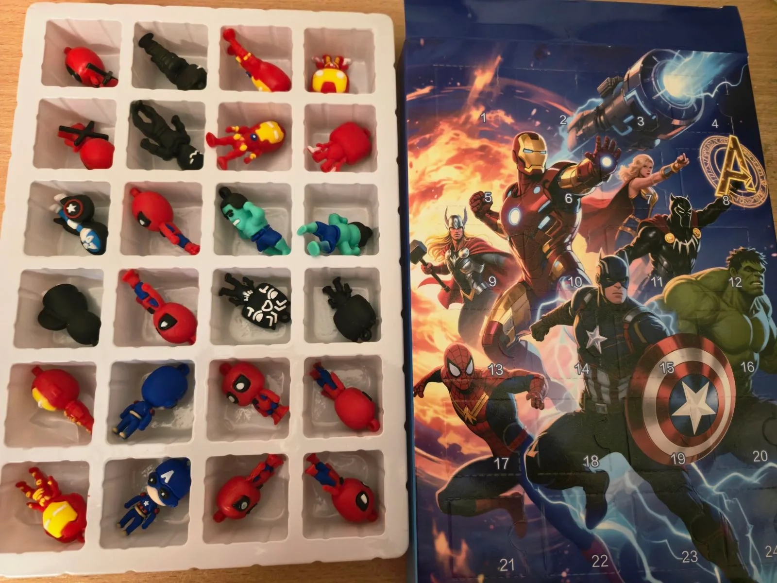 Advento kalendorius su "Avengers" herojais